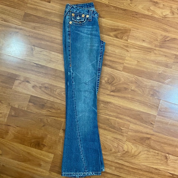 True Religion Low Rise Flare Jeans - Picture 3 of 4